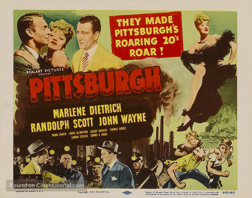 Pittsburgh - Re-release movie poster