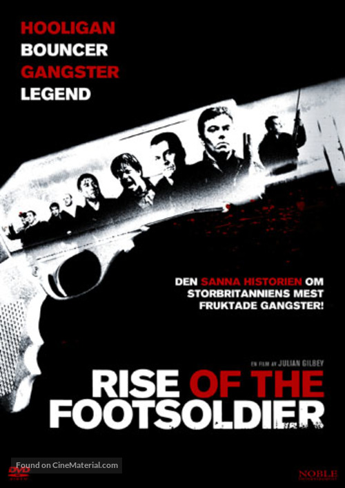 Rise of the Footsoldier - Swedish DVD movie cover
