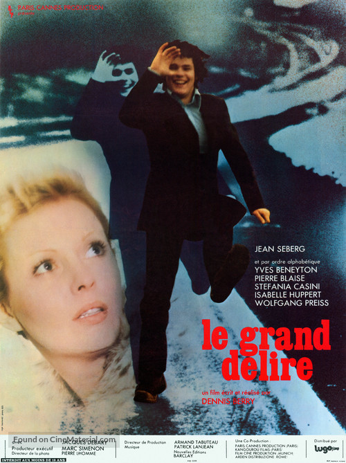 Le grand d&eacute;lire - French Movie Poster