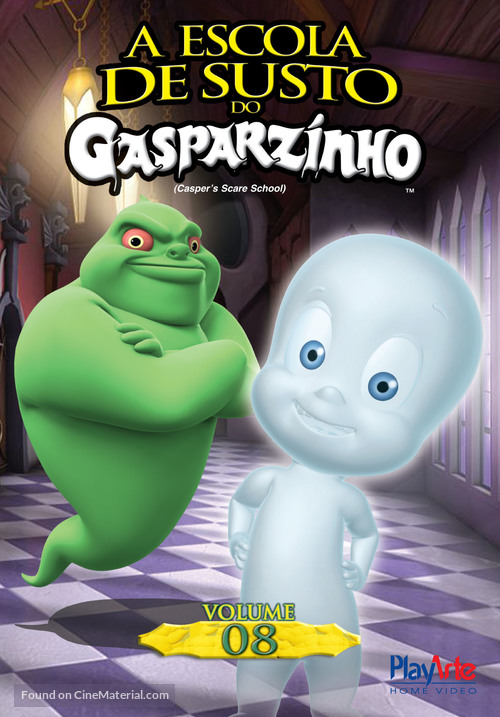 Casper&#039;s Scare School - Brazilian Movie Cover