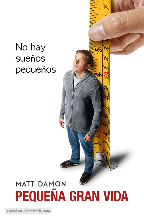 Downsizing - Argentinian Movie Cover