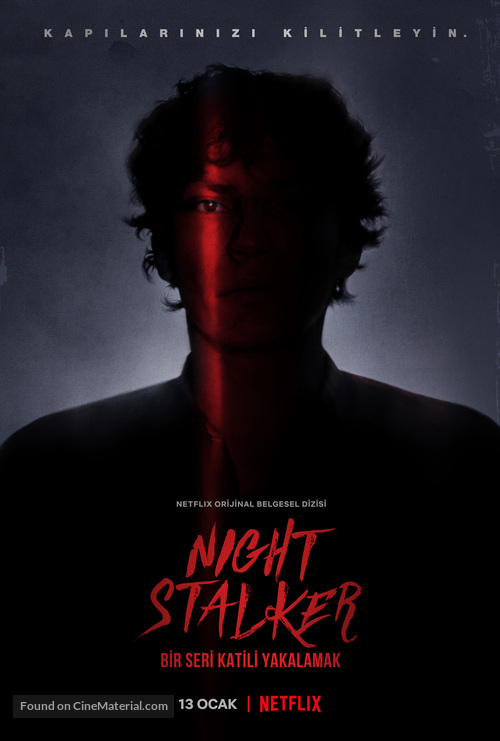 &quot;Night Stalker: The Hunt for a Serial Killer&quot; - Turkish Movie Poster