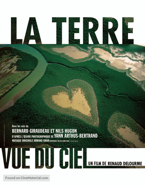 La Terre vue du ciel - French Movie Poster
