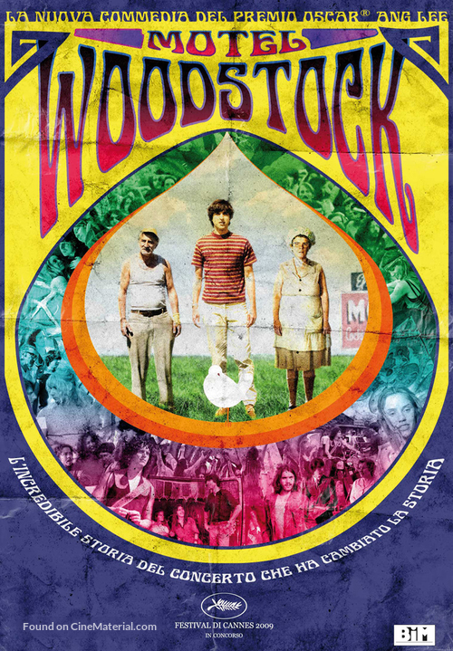 Taking Woodstock - Italian DVD movie cover