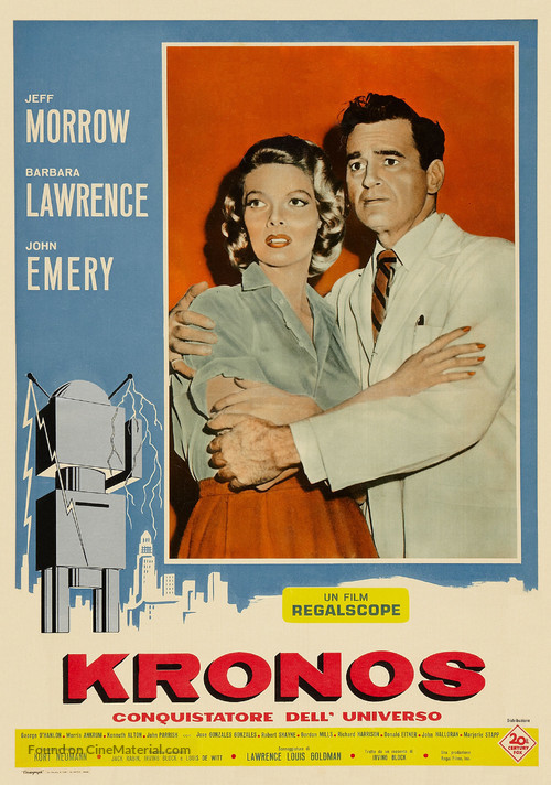 Kronos - Italian Theatrical movie poster