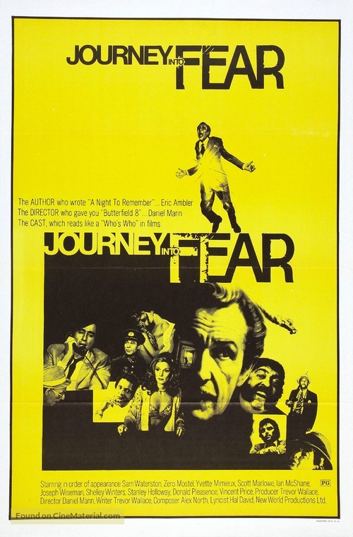 Journey Into Fear - Movie Poster