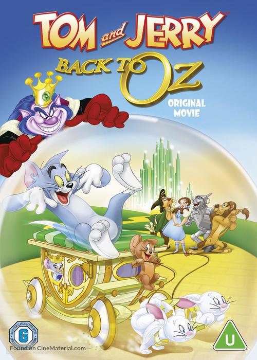 Tom &amp; Jerry: Back to Oz - British Movie Cover