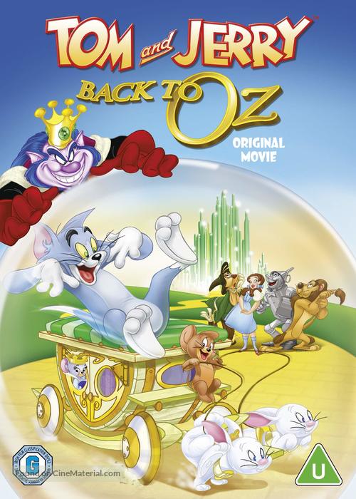 Tom &amp; Jerry: Back to Oz - British Movie Cover