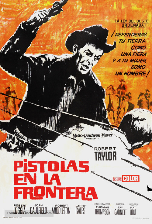 Cattle King - Spanish Movie Poster