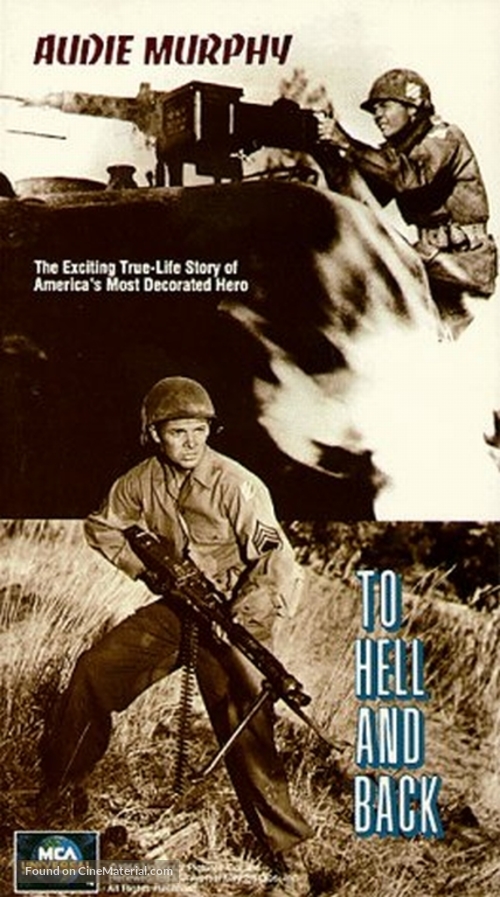 To Hell and Back - VHS movie cover