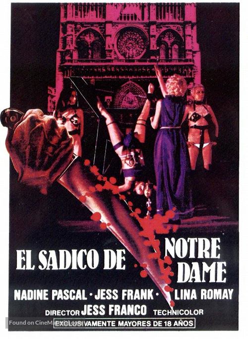 L&#039;&eacute;ventreur de Notre-Dame - Spanish Movie Poster