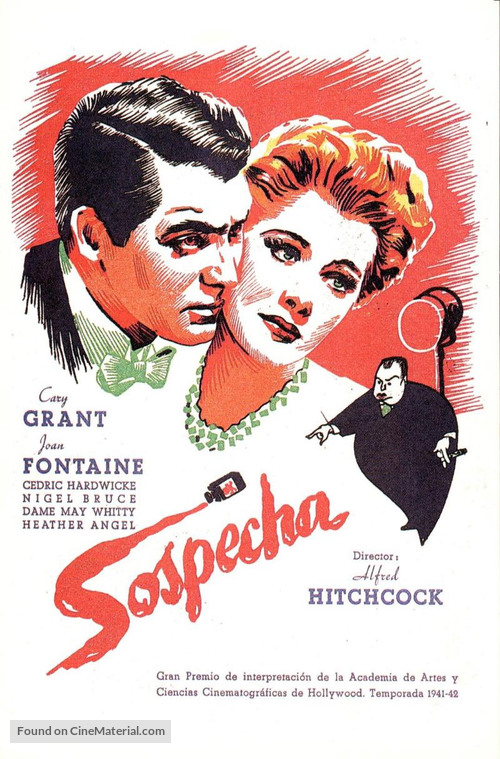 Suspicion - Spanish Movie Poster