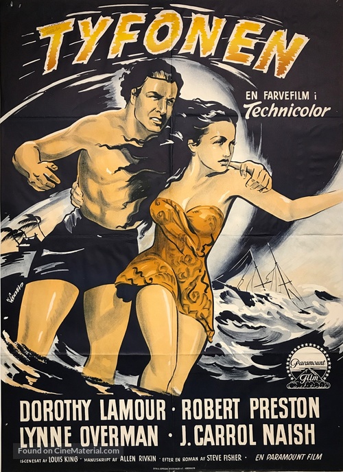 Typhoon - Danish Movie Poster