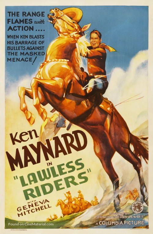Lawless Riders - Movie Poster