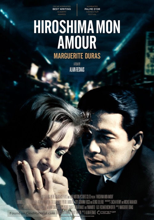 Hiroshima mon amour - Swedish Re-release movie poster