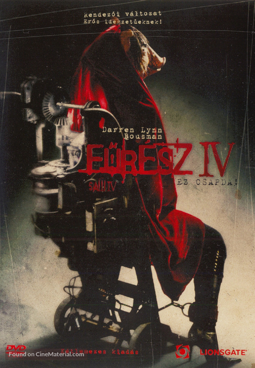 Saw IV - Hungarian Movie Cover