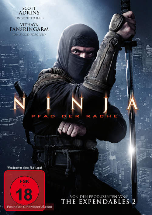 Ninja: Shadow of a Tear - German DVD movie cover