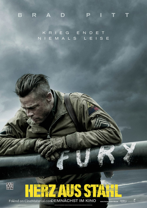 Fury - German Movie Poster