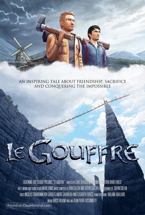 Le gouffre - Canadian Movie Poster