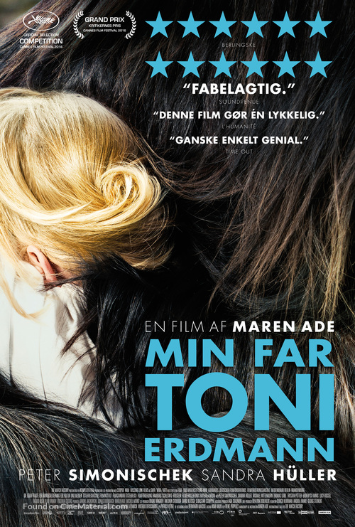 Toni Erdmann - Danish Movie Poster