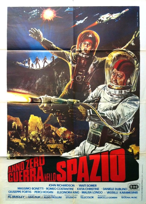 Anno zero - guerra nello spazio - Italian Movie Poster