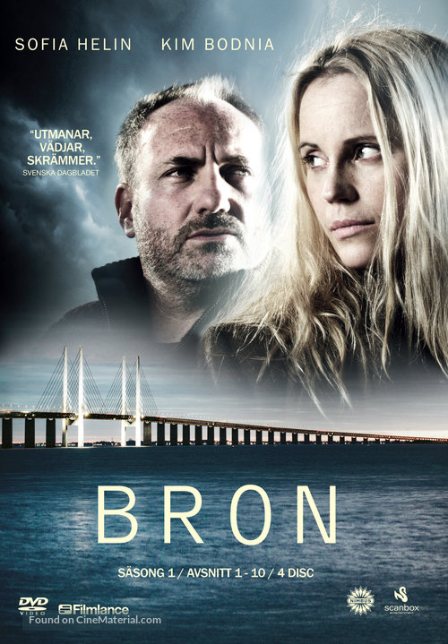 &quot;Bron/Broen&quot; - Swedish DVD movie cover