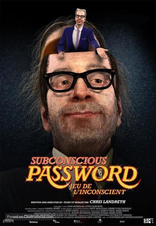 Subconscious Password - Canadian Movie Poster