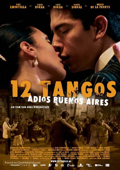 12 tangos - Pasaje de regreso a Buenos Aires - German poster