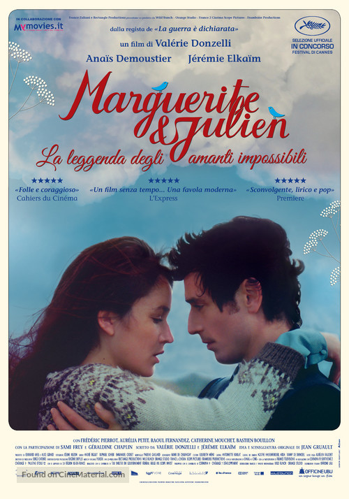 Marguerite et Julien - Italian Movie Poster