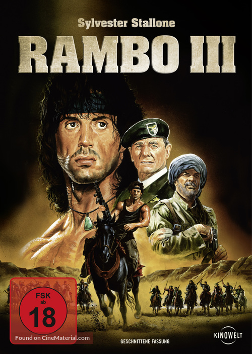 Rambo III - German Movie Poster