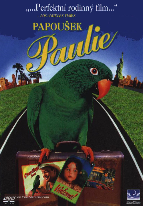 Paulie - Czech DVD movie cover