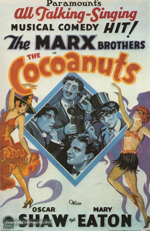 The Cocoanuts - Movie Poster