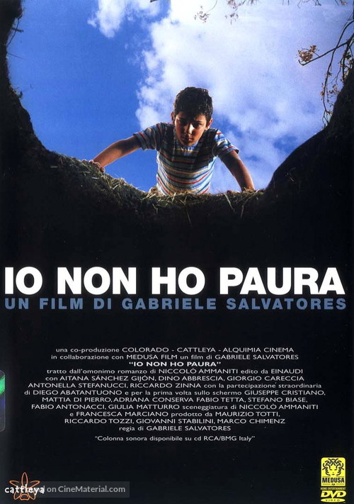 Io non ho paura - Italian DVD movie cover