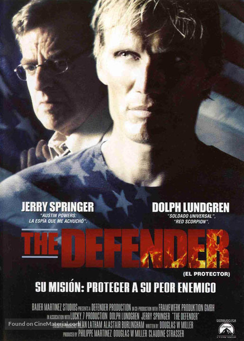 The Defender - Spanish Movie Poster