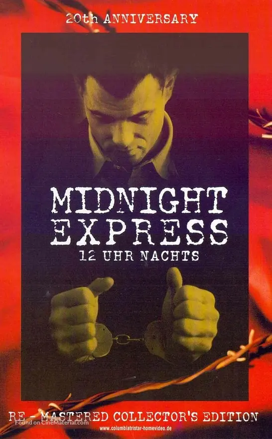 Midnight Express - German VHS movie cover