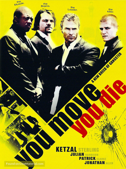 You Move You Die - Blu-Ray movie cover