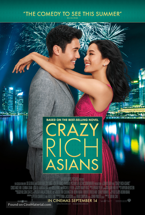 Crazy Rich Asians - British Movie Poster