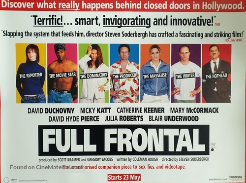 Full Frontal - British Movie Poster