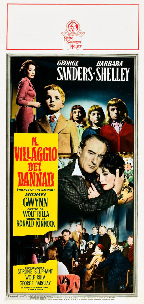 Village of the Damned - Italian Theatrical movie poster