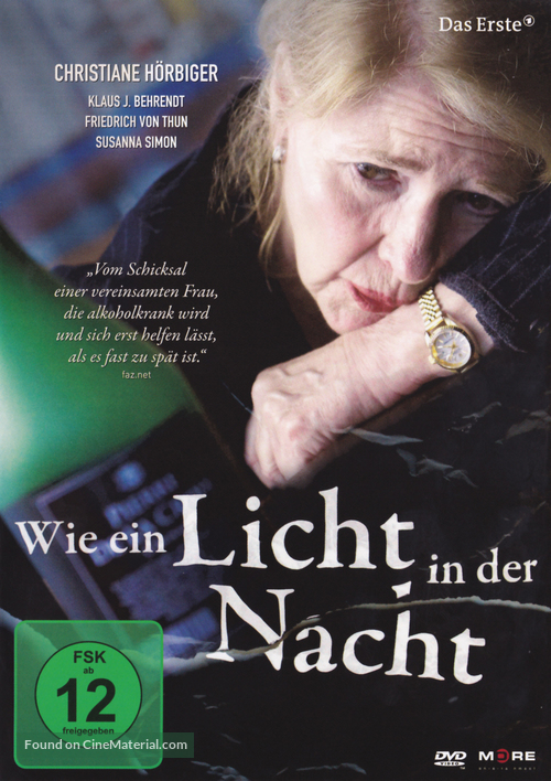 Wie ein Licht in der Nacht - German DVD movie cover