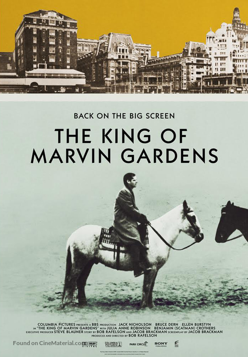 The King of Marvin Gardens - British Movie Poster