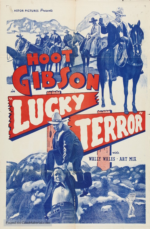 Lucky Terror - Re-release movie poster