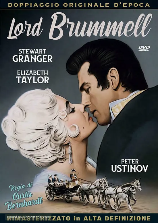 Beau Brummell 1954 Italian Dvd Movie Cover