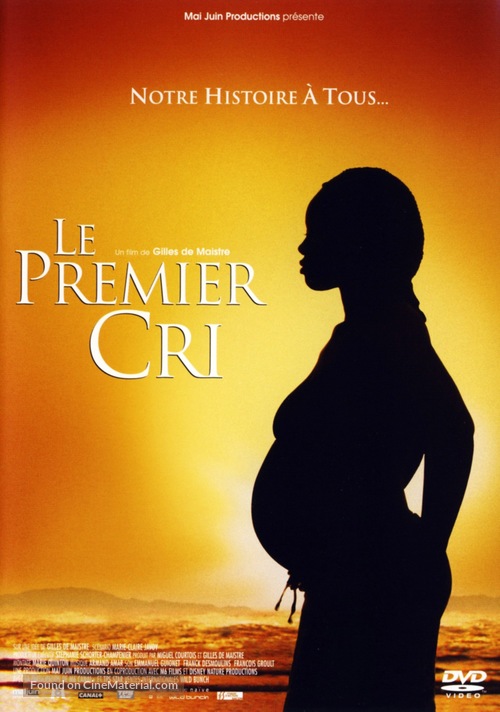 Le premier cri - French DVD movie cover