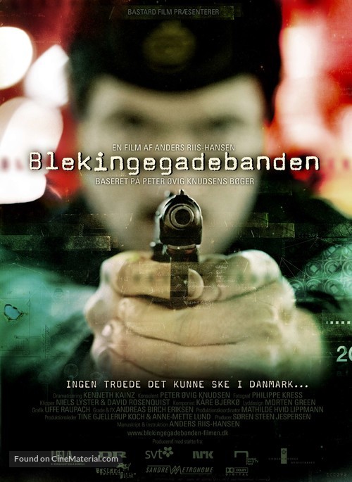 Blekingegadebanden - Danish Movie Poster