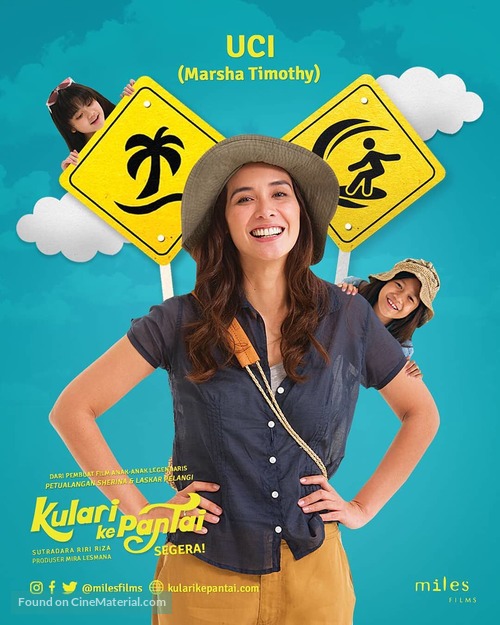 Kulari ke Pantai (2018) Indonesian movie poster