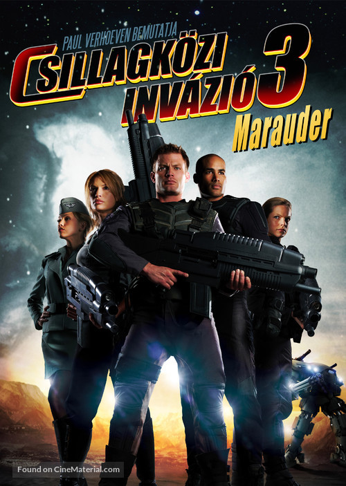 Starship Troopers 3: Marauder - Hungarian DVD movie cover