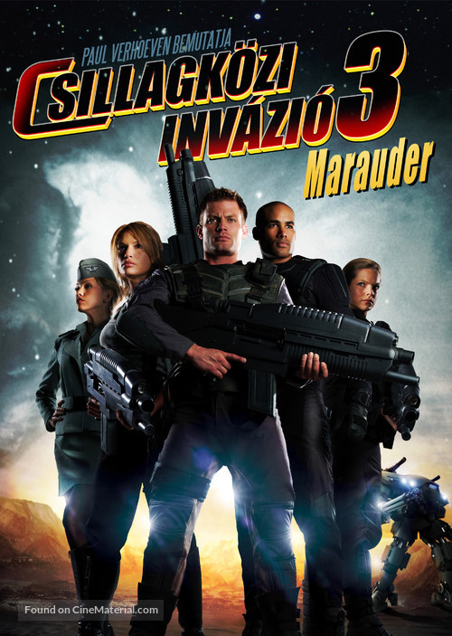 Starship Troopers 3: Marauder - Hungarian DVD movie cover