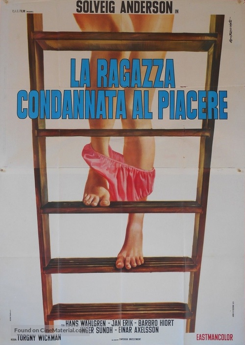 Eva - den utst&ouml;tta - Italian Movie Poster