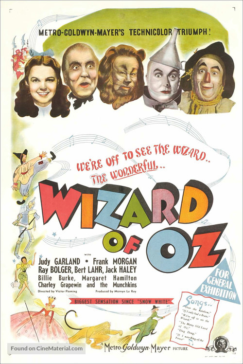 The Wizard of Oz - Australian Movie Poster